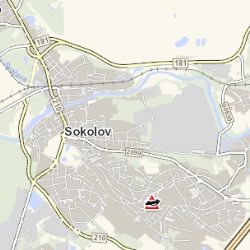 Sokolov: Střet nákladního vozidla s osobním