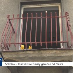 Sokolov: Tři investice získaly garanci od města (TV Západ)	