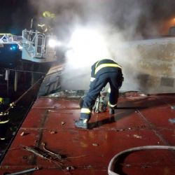 Sokolov: Ve městě hořela střecha skladu