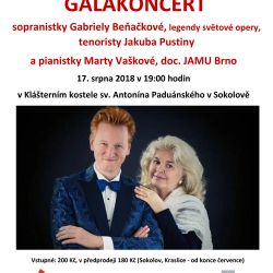 Sokolov: Ve městě vystoupí legendární sopranistka