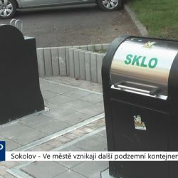 Sokolov: Ve městě vznikají další podzemní kontejnery (TV Západ)
