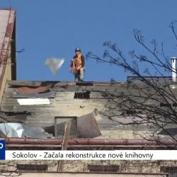 Sokolov: Začala rekonstrukce nové knihovny (TV Západ)