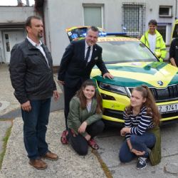 Sokolov: Žáci pojmenovali první záchranářský vůz