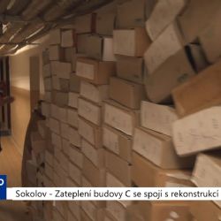 Sokolov: Zateplení budovy C se spojí s rekonstrukcí sklepů (TV Západ)