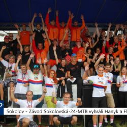 Sokolov: Závod Sokolovská-24-MTB vyhráli Hanyk a Flašarová (TV Západ)