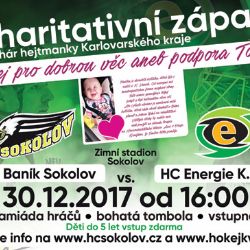 Sokolov: Zítra se bude konat charitativní zápas o Pohár hejtmanky Karlovarského kraje