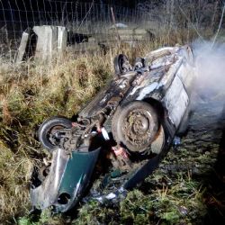 Sokolovsko: Dobrovolní hasiči dnes likvidovali požár vozidla