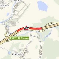 Sokolovsko: Na šestce skončilo vozidlo ve svodidlech