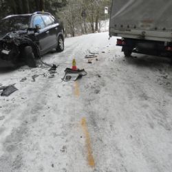 Sokolovsko: Nepřizpůsobil rychlost. Způsobil dopravní nehodu