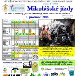 Sokolovsko: Parní lokomotiva vás sveze za Mikulášem i čerty