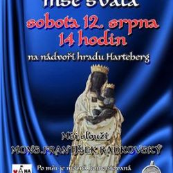 Sokolovsko: Příští sobotu se na nádvoří hradu Hartenberg uskuteční mše svatá
