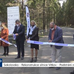 Sokolovsko: Rekonstrukce silnice Vítkov - Podstrání zahájena (TV Západ)
