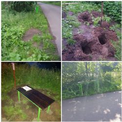 Karlovarsko: Ve Svatoškách řádil zloděj laviček 