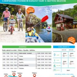 Speciální prázdninová autobusová linka Karlovy Vary – Kyselka – Velichov 