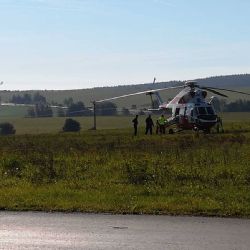 Stará Voda: Muž spadl do šachty. Na místo letěl vrtulník