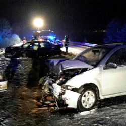 Stará Voda: U obce havarovala dvě auta. Záchranáře zavolal systém eCall