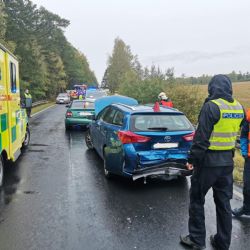 Starý Rybník: Střet tří vozidel