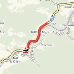 Stráž nad Ohří: Střet cisterny a nákladního vozidla
