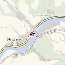 Stráž nad Ohří: Střet dvou vozidel