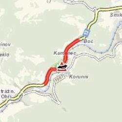 Stráž nad Ohří: U města havarovalo nákladní vozidlo