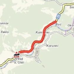 Stráž nad Ohří: V obci havarovalo vozidlo