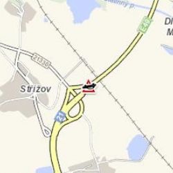 Střížov: Nehoda dvou nákladních vozidel