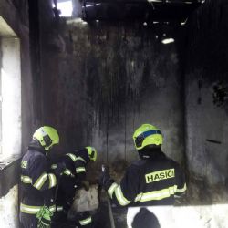 Střížov: V sobotu hořelo v bývalém statku