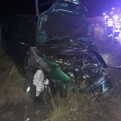 Stružná: U obce havarovalo vozidlo