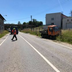 Svatava: Střet nákladního vozidla s multicarou 