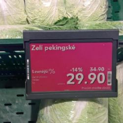 SZPI zjistila nadlimitní obsah pesticidu v Pekingském zelí