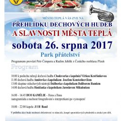 Teplá: Během městských slavností proběhne i přehlídka dechových hudeb