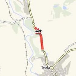 Teplá: Střet dvou vozidel