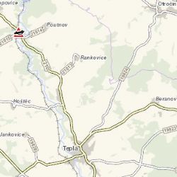 Teplá: U města došlo k dopravní nehodě na železničním přejezdu