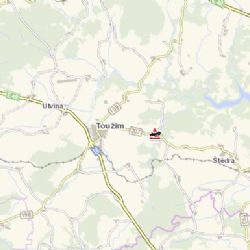 Toužim: Osobní vozidlo skončilo mimo vozovku