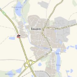 Toužim: Osobní vozidlo skončilo v příkopu