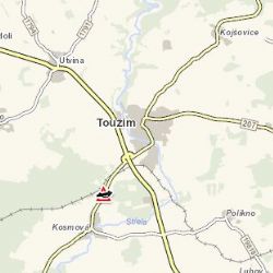 Toužim: Střet dvou vozidel