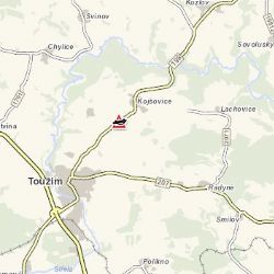 Toužim: Střet osobního vozidla s nákladním