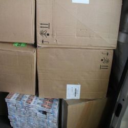 Třebeň, Nebesa: Ujížděl policejní hlídce. Ve vozidle měl téměř 600 tisíc kusů cigaret