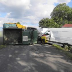 Třebeň: Pondělní nehoda z pohledu policie