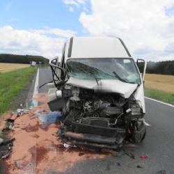 Trstěnice: Střet čtyř vozidel