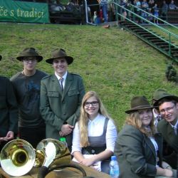 Trubači Střední lesnické školy Žlutice slavili úspěch na Doupově