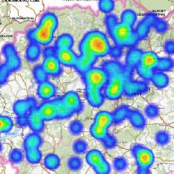 V kraji včera na řadě míst nešla elektřina a mobilní sítě