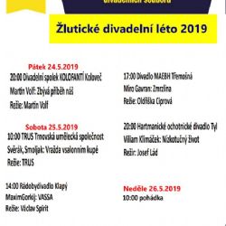 V květnu se bude konat již 48. Žlutické divadelní léto