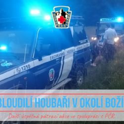 V okolí Božídarských rašelinišť se ztratily dvě dospělé osoby s dvouletým dítětem