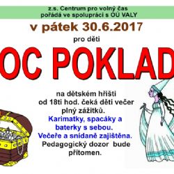 Valy: Děti si užijí Noc pokladu