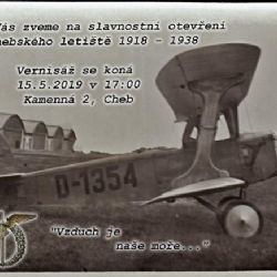 Ve středu bude slavnostně otevřeno muzeum Chebského letiště