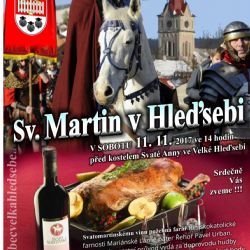 Velká Hleďsebe: Do obce přijede sv. Martin