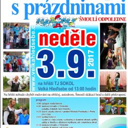 Velká Hleďsebe: Obec pořádá Loučení s prázdninami