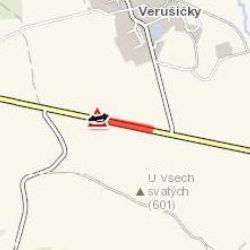 Verušičky: Pozor! Havarované vozidlo