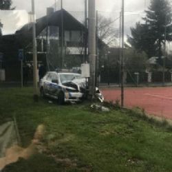 Vintířov: Policisty zastavil sloup